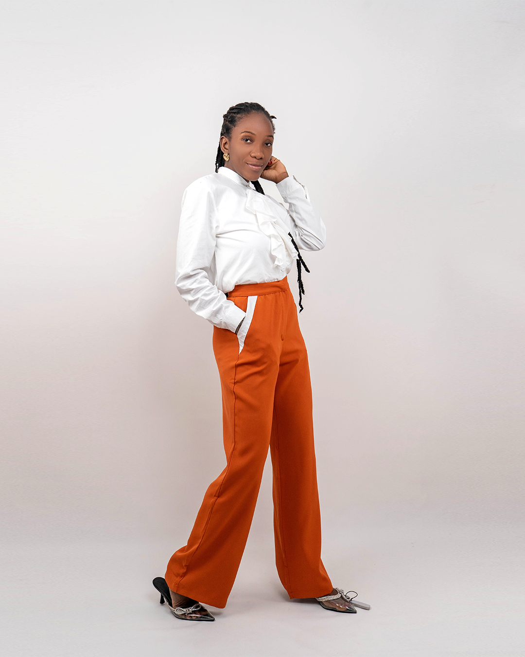 Fato de Pantalona com camisa (TZ-3053)