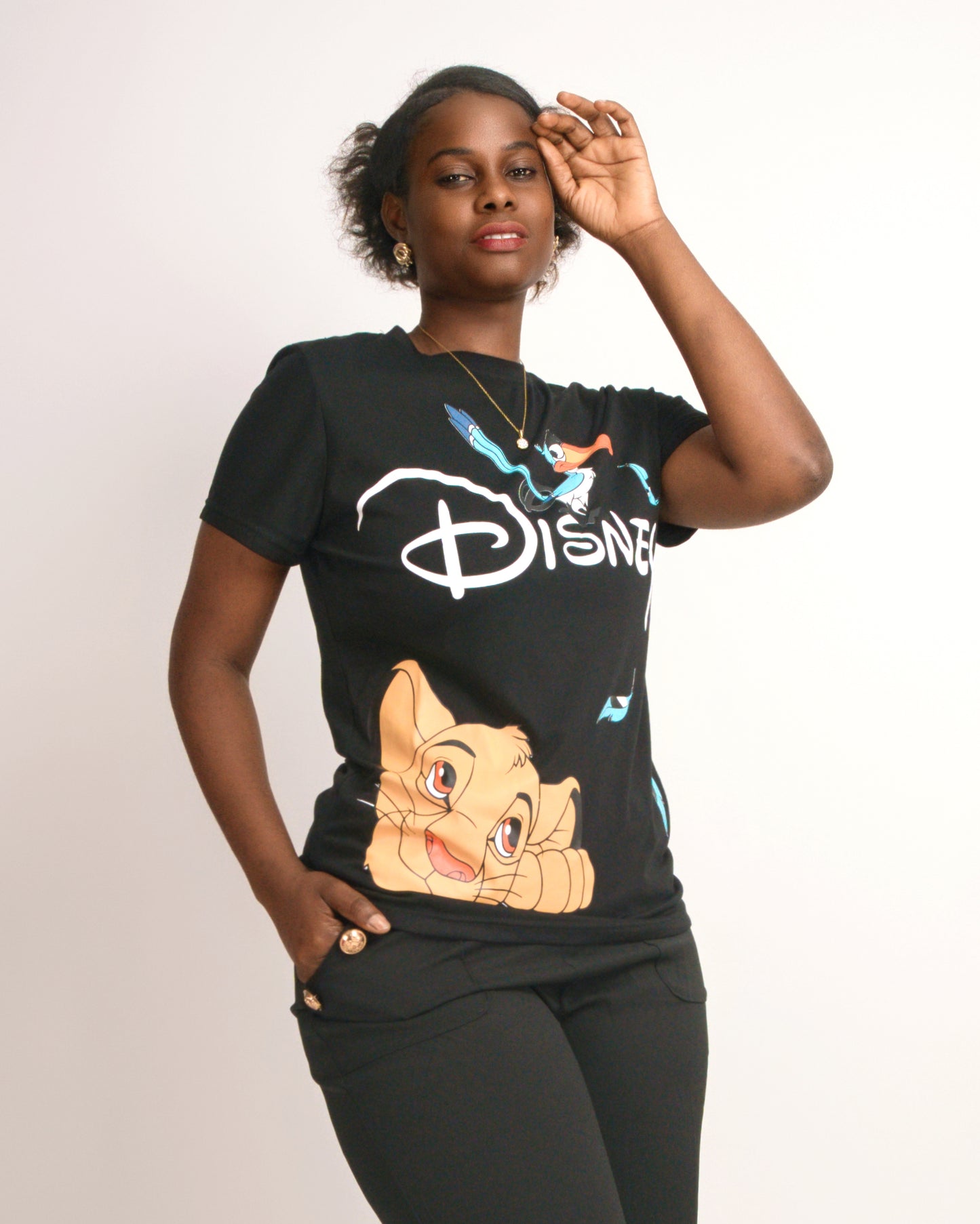 T-SHIRT FEMENINA MODELO DISNEY (K-35052)