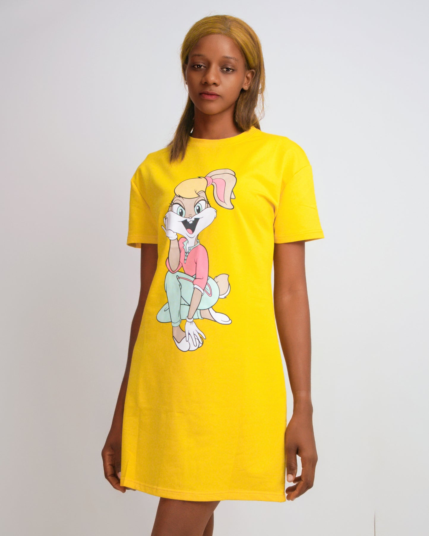 VESTIDO COM MODELO COELHINHA ( KK35061)