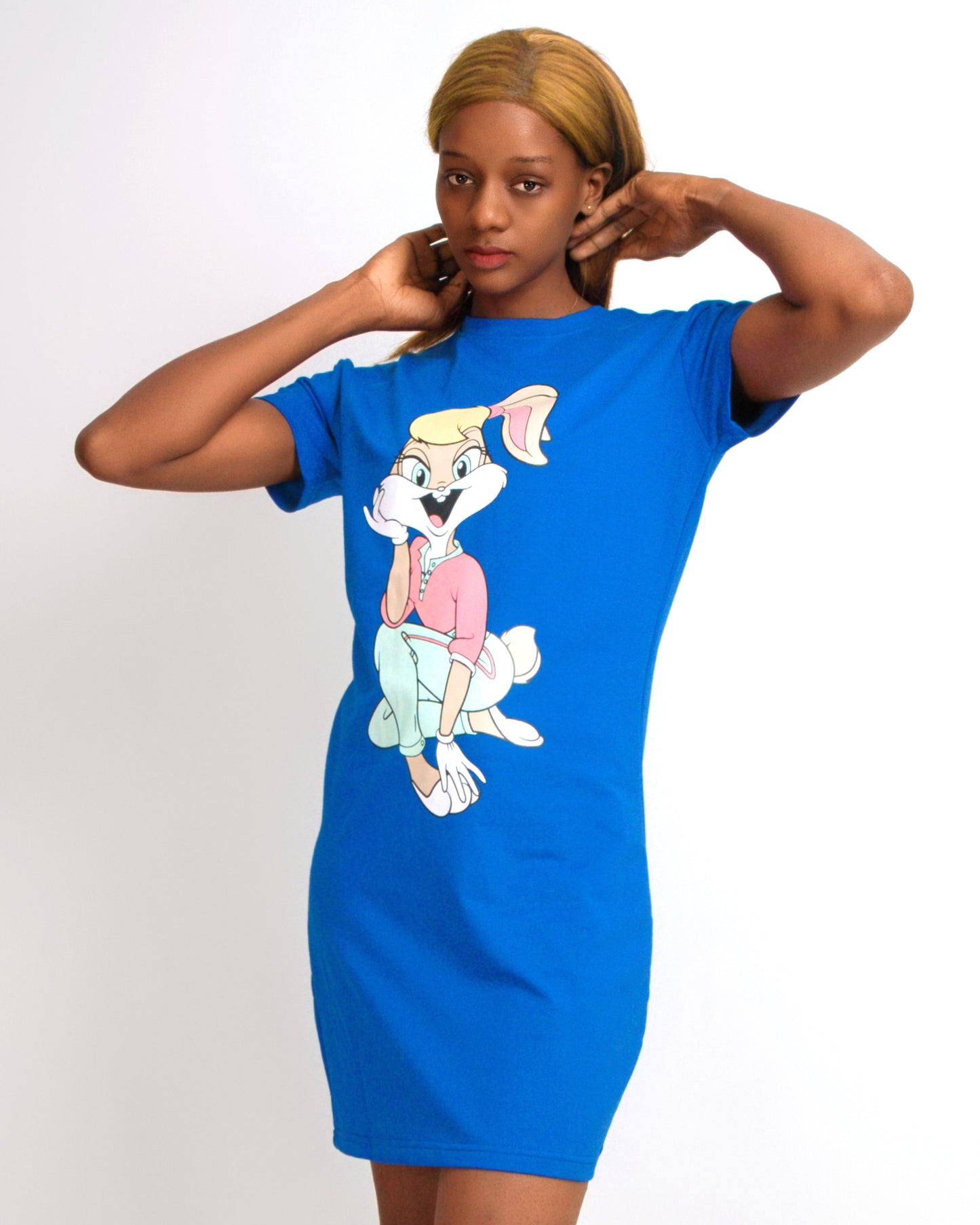 VESTIDO COM MODELO COELHINHA ( KK35061)