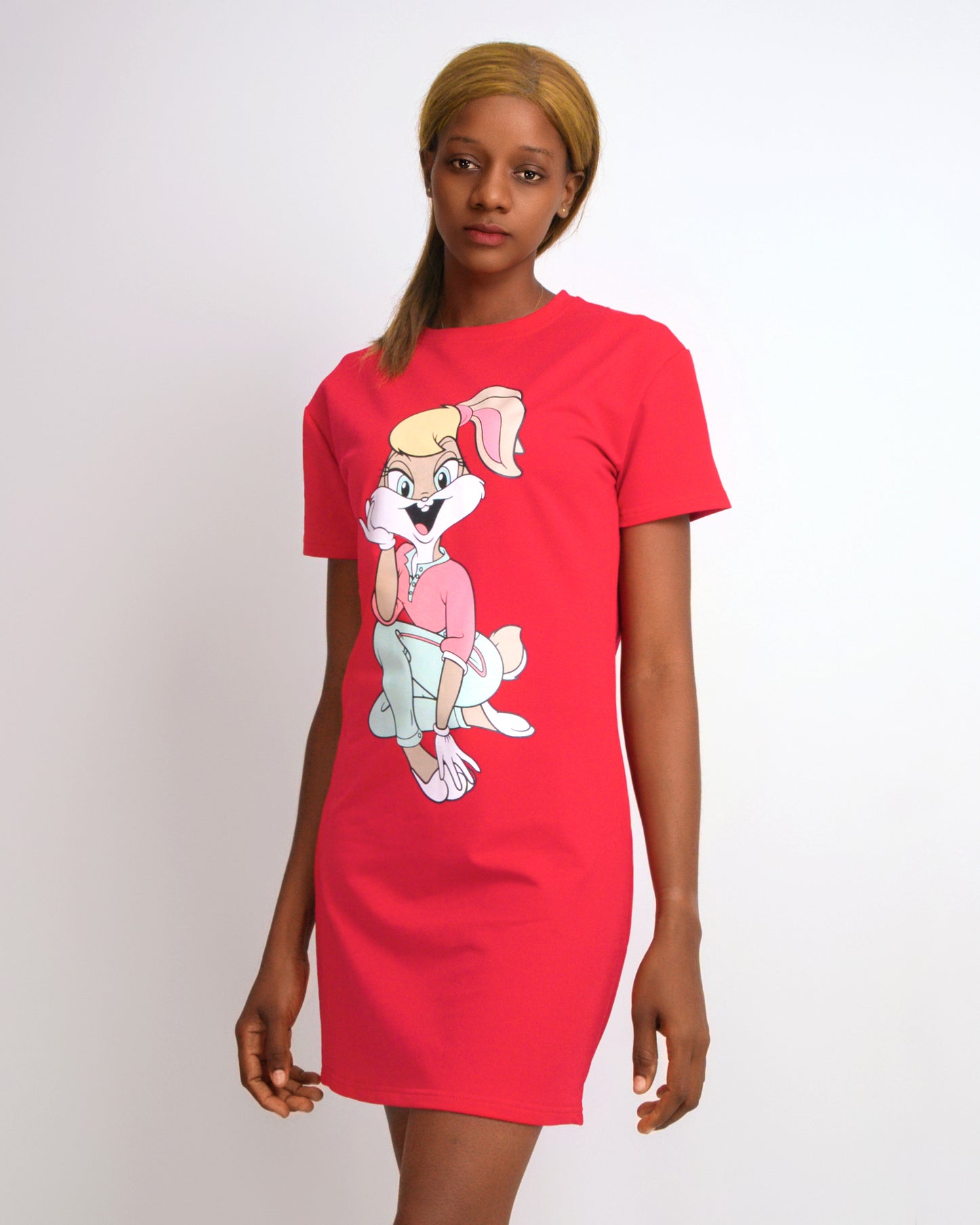 VESTIDO COM MODELO COELHINHA ( KK35061)