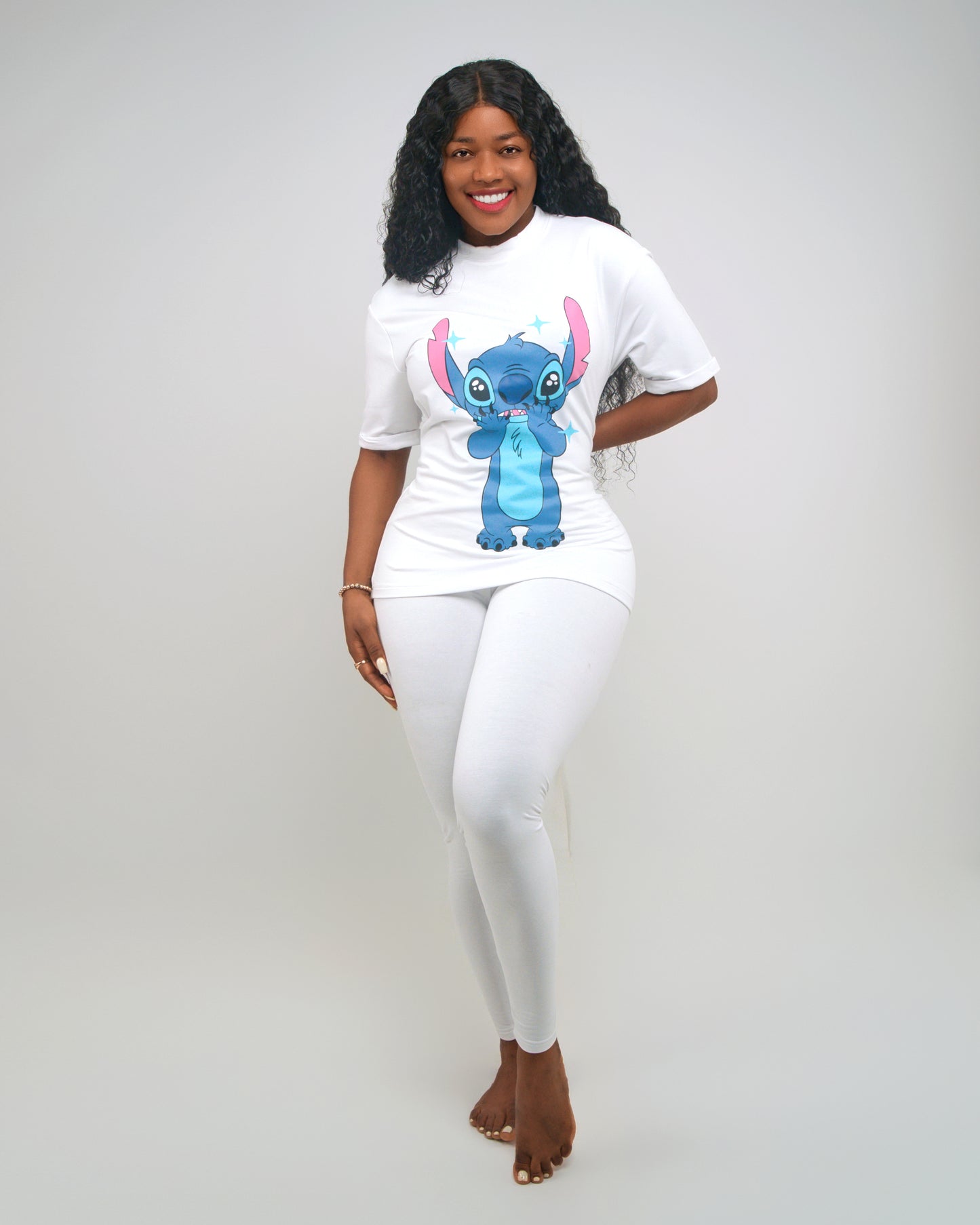 FATO DE T-SHIRT E COLÃ (KK35069)