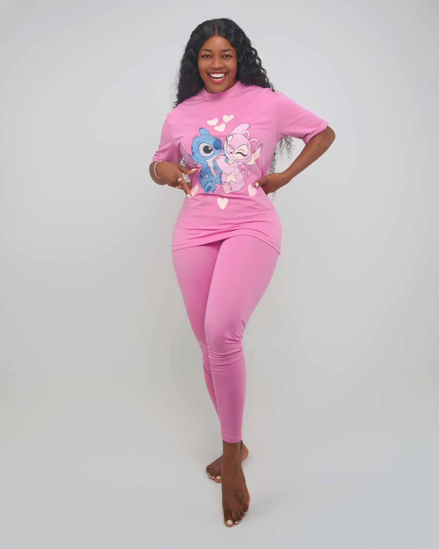 FATO DE T-SHIRT E COLÃ (KK35072)