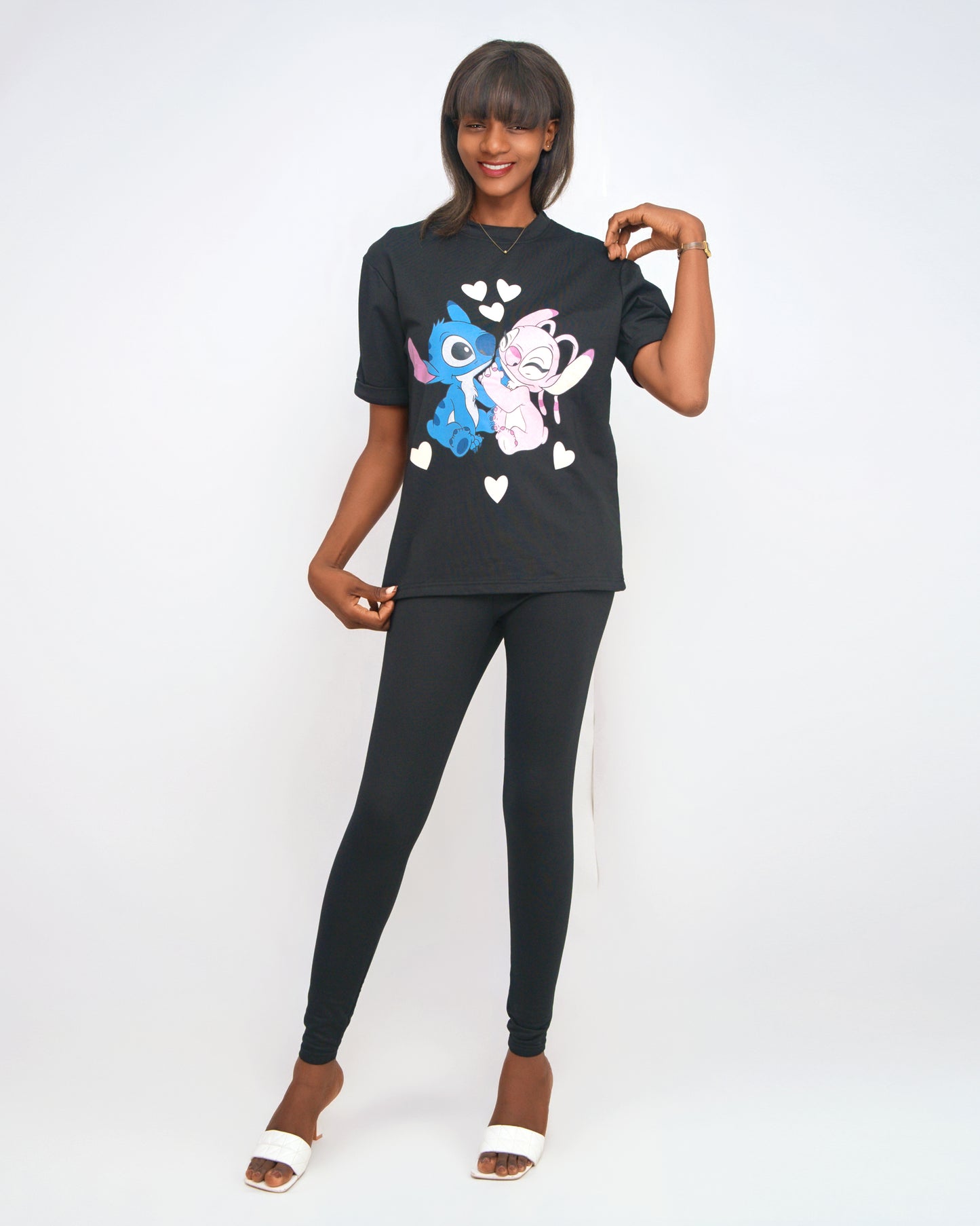 FATO DE T-SHIRT E COLÃ (KK35072)