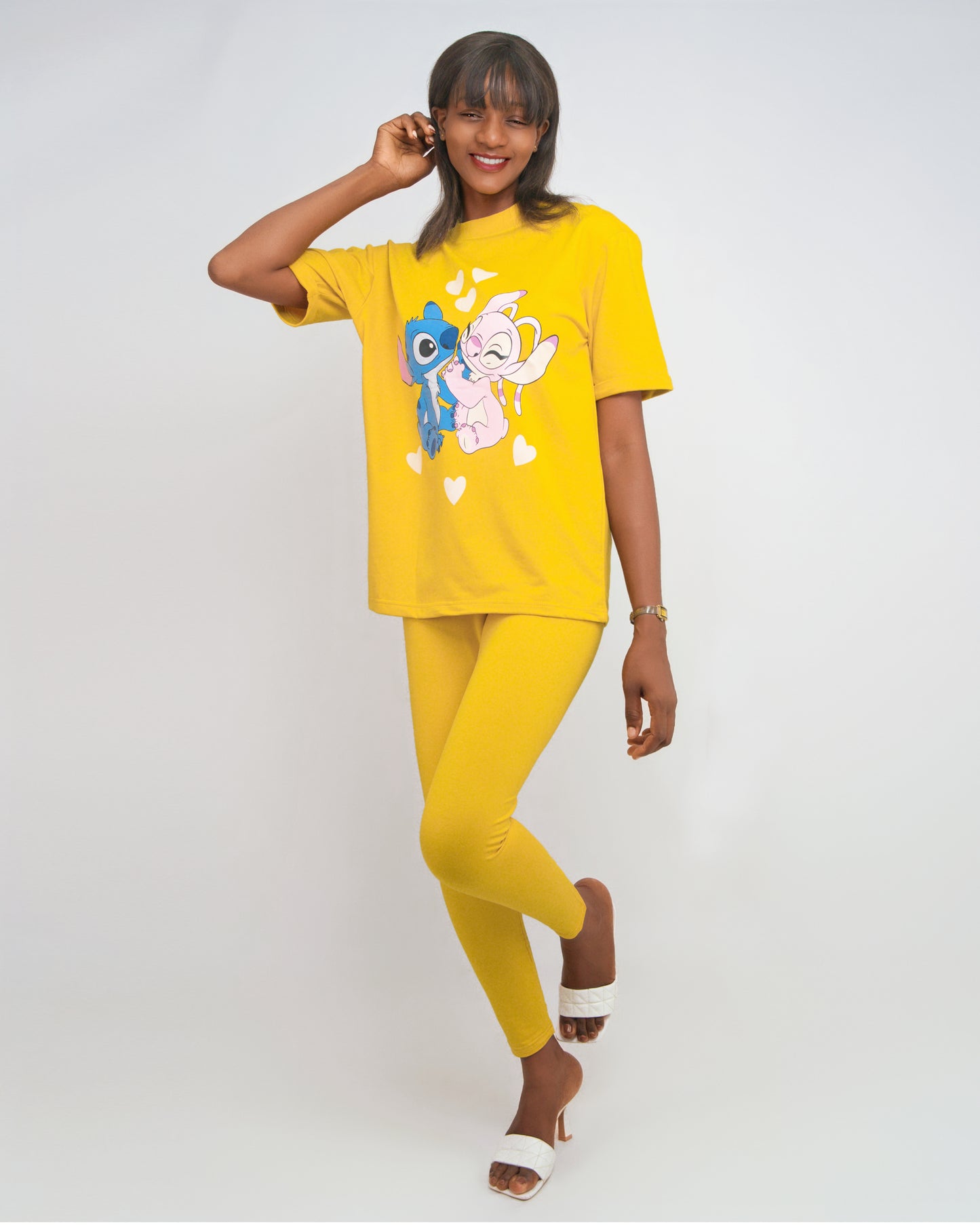 FATO DE T-SHIRT E COLÃ (KK35072)