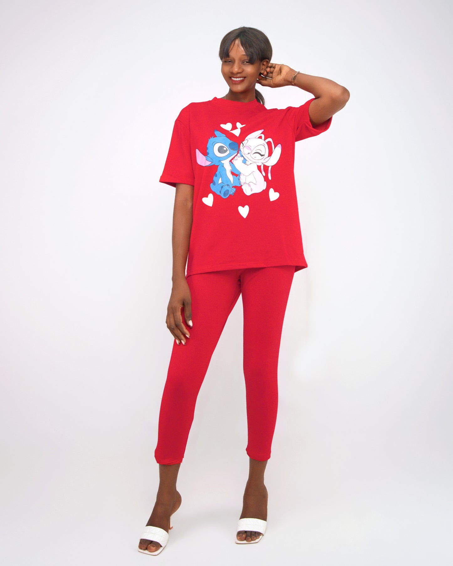 FATO DE T-SHIRT E COLÃ (KK35072)