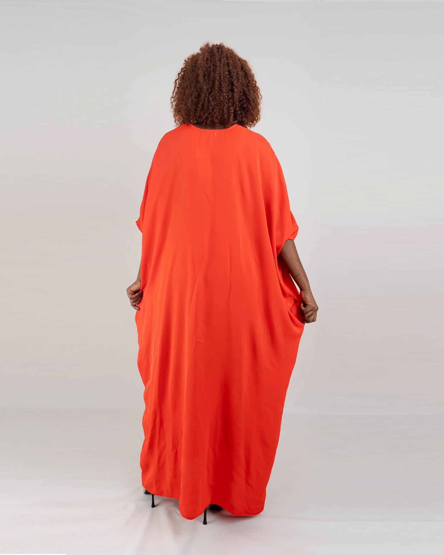 Vestido Comprido com Racha (Q-17966H)