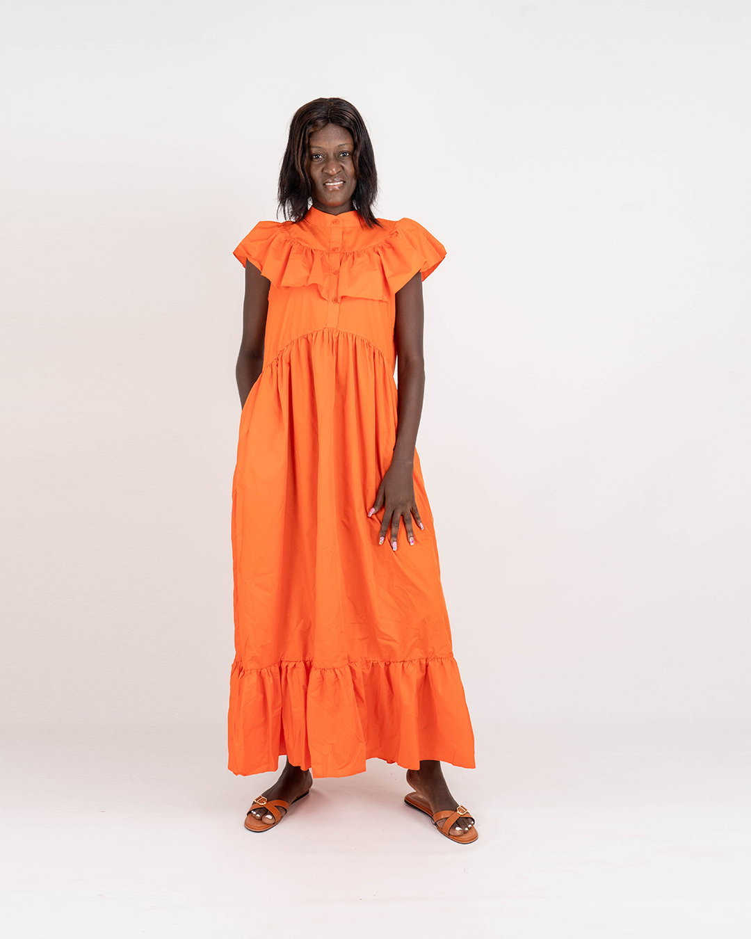 Vestido Comprido (Q-18095H)