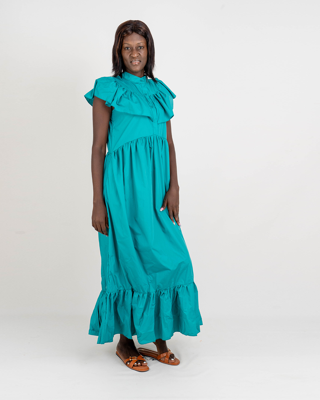 Vestido Comprido (Q-18095H)