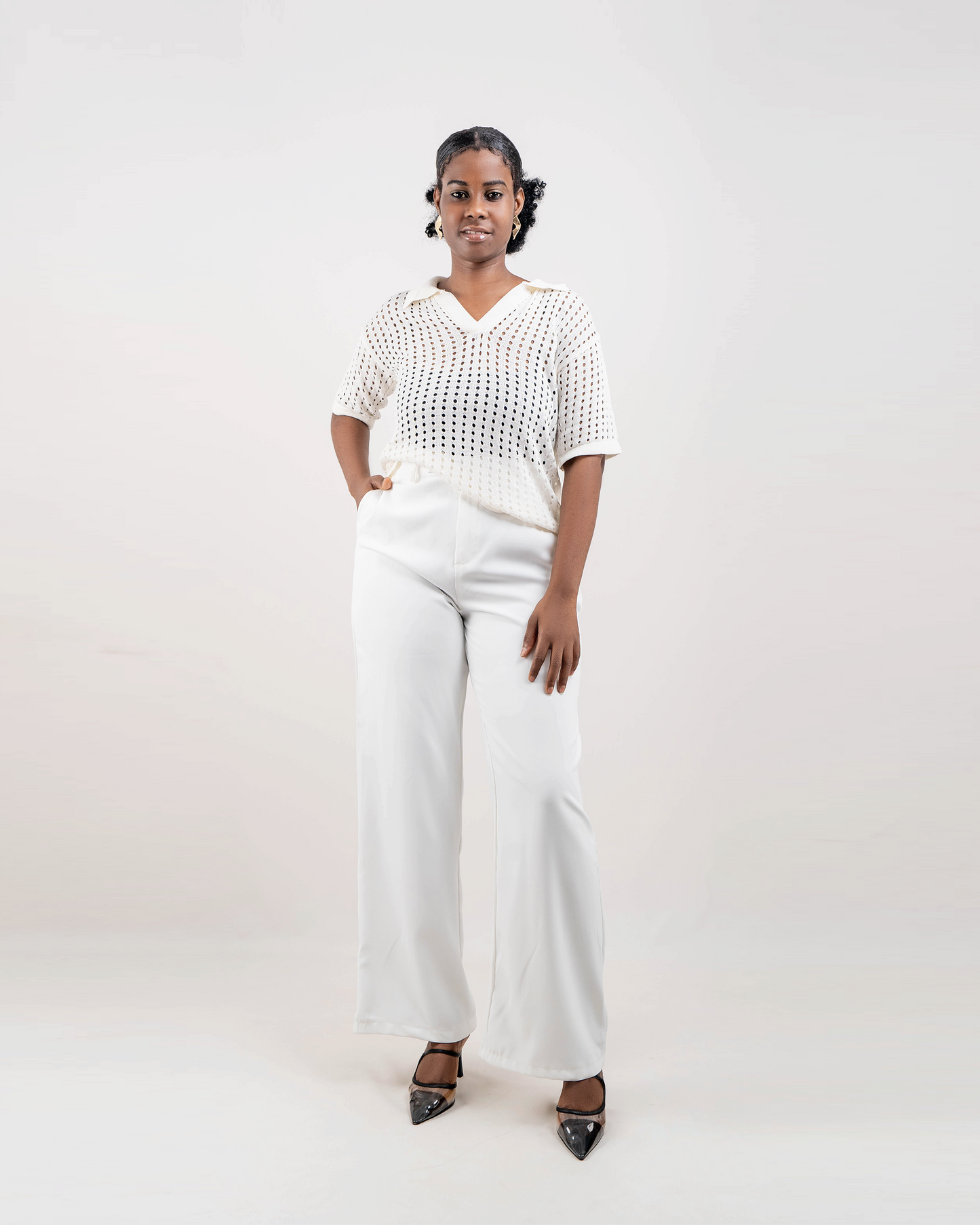 FATO DE PANTALONA COM BLUSA DE CROCHE (TZ-2766)