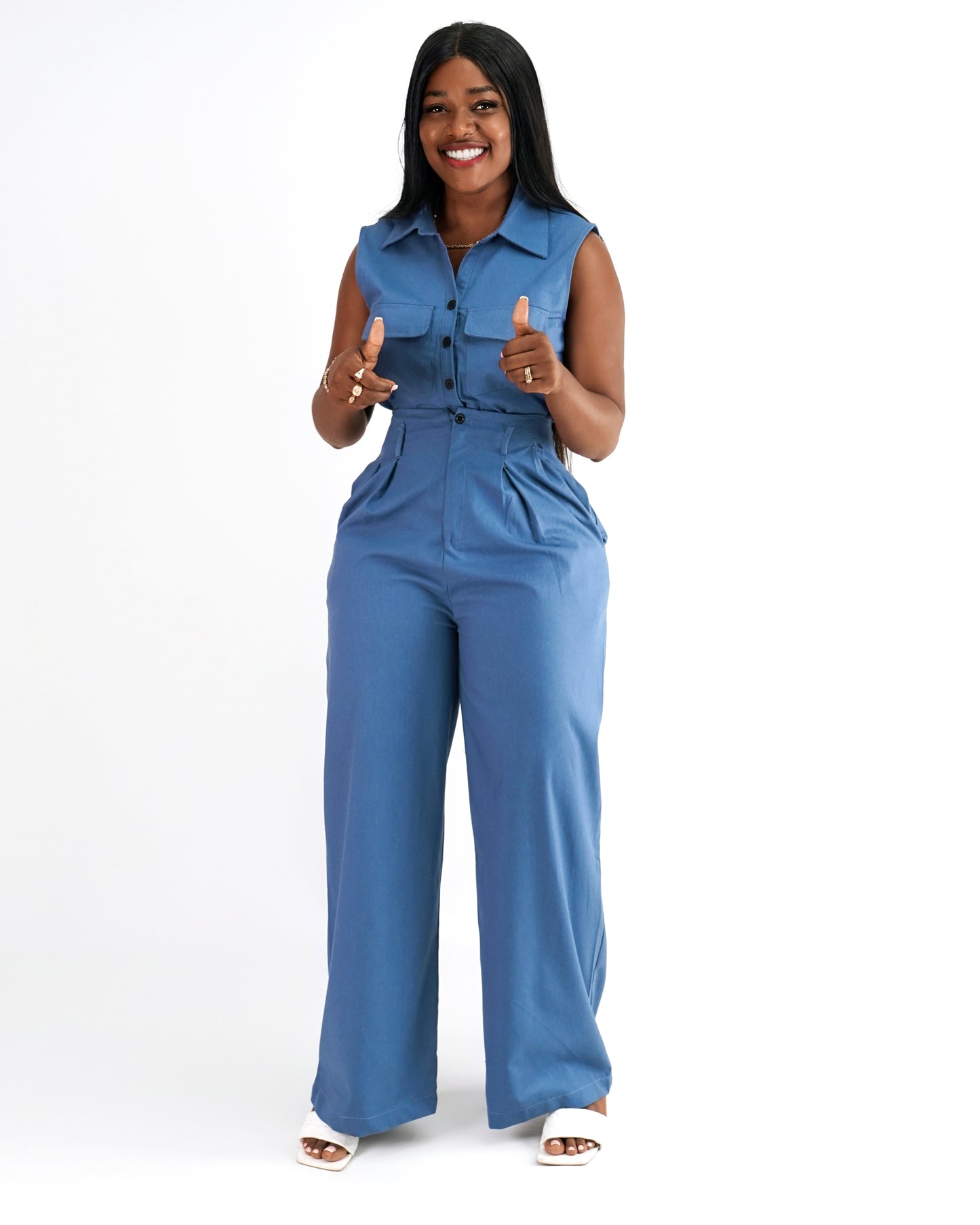 FATO SOCIAL DE COLETE PANTALONA ( TZ-4102)