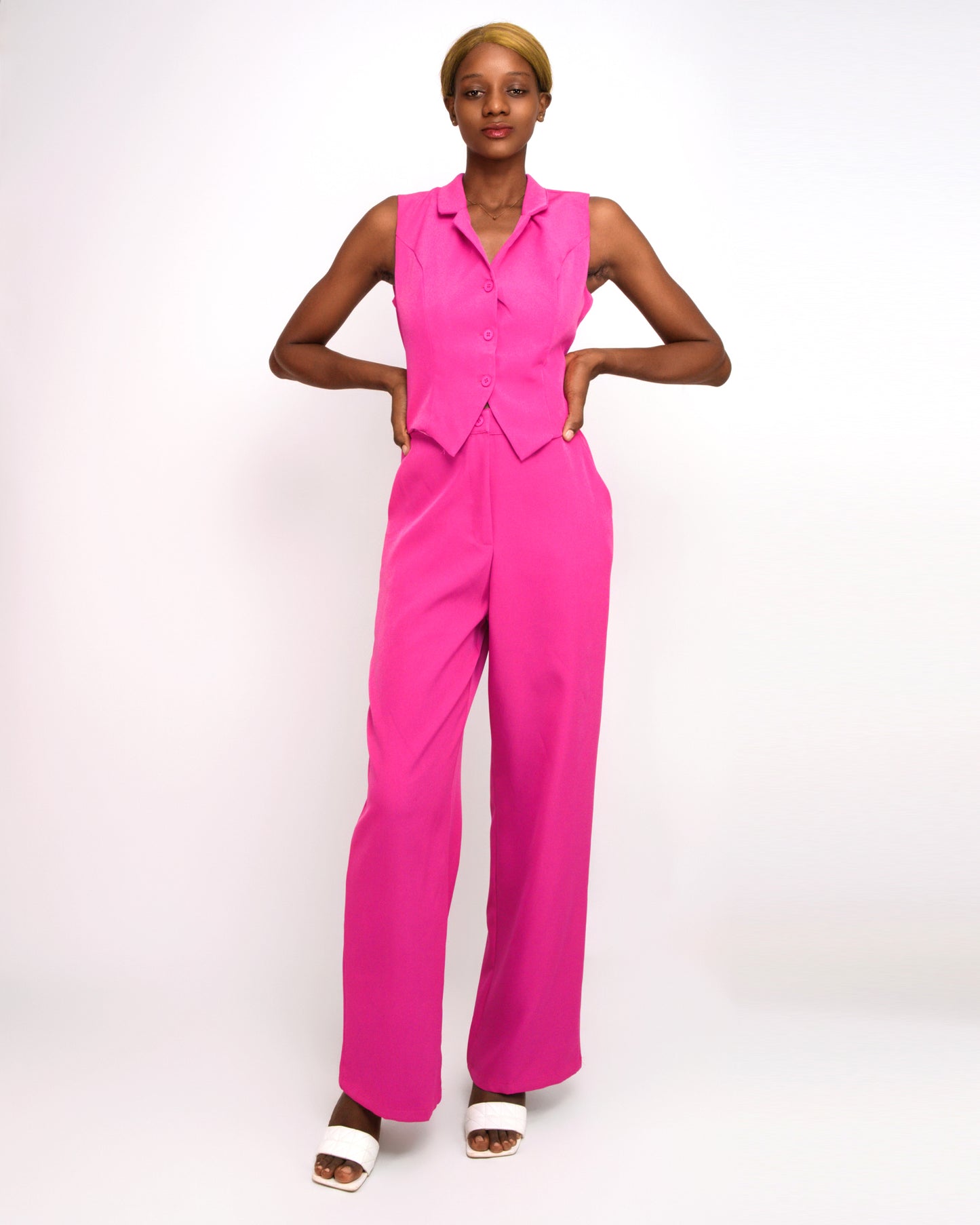 FATO DE PANTALONA COM COLETE (TZ-4103)