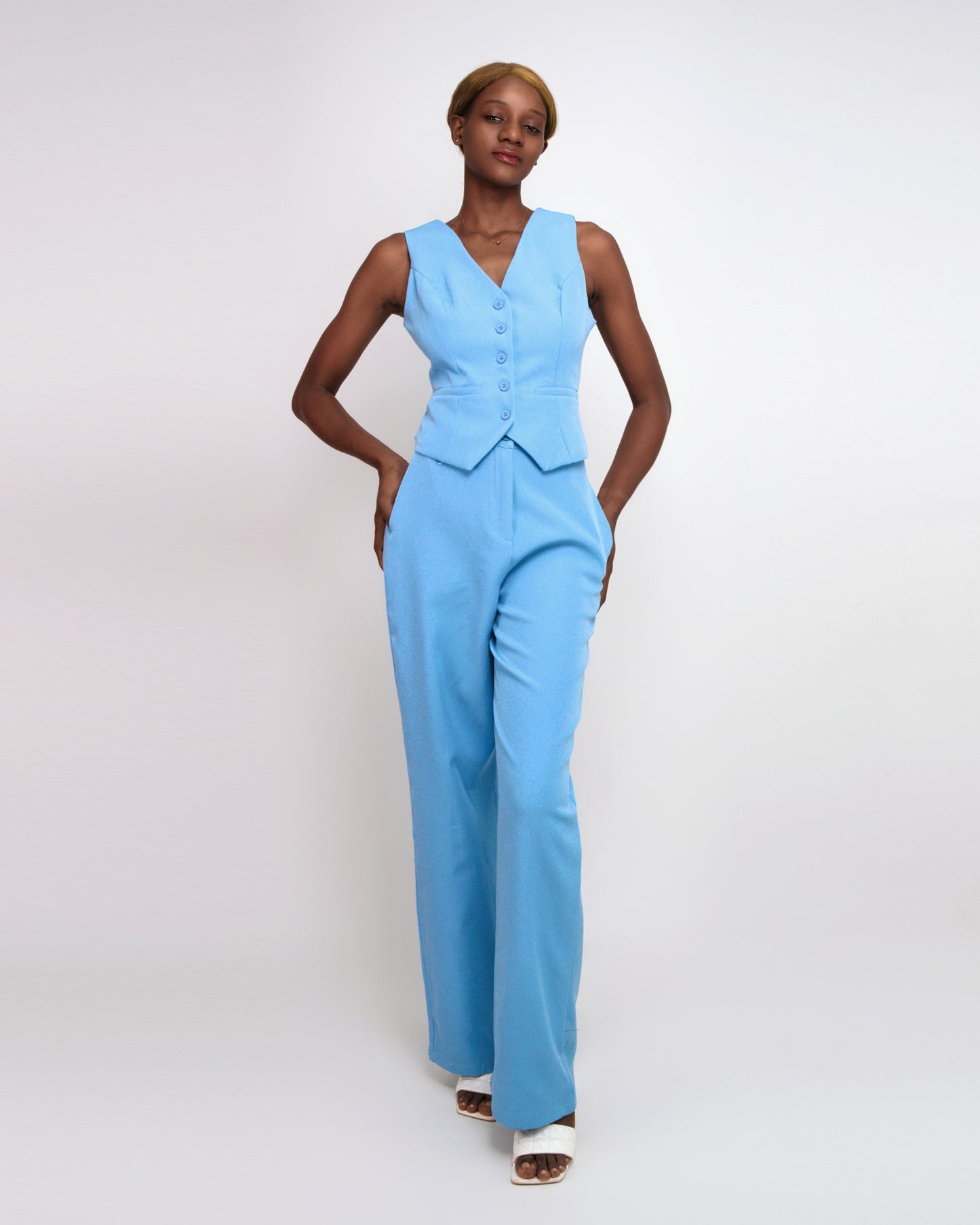 FATO DE PANTALONA COM COLETE (TZ-4104)