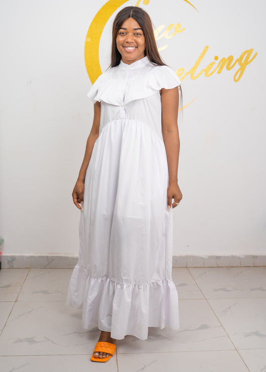 Vestido Comprido (Q-18095H)