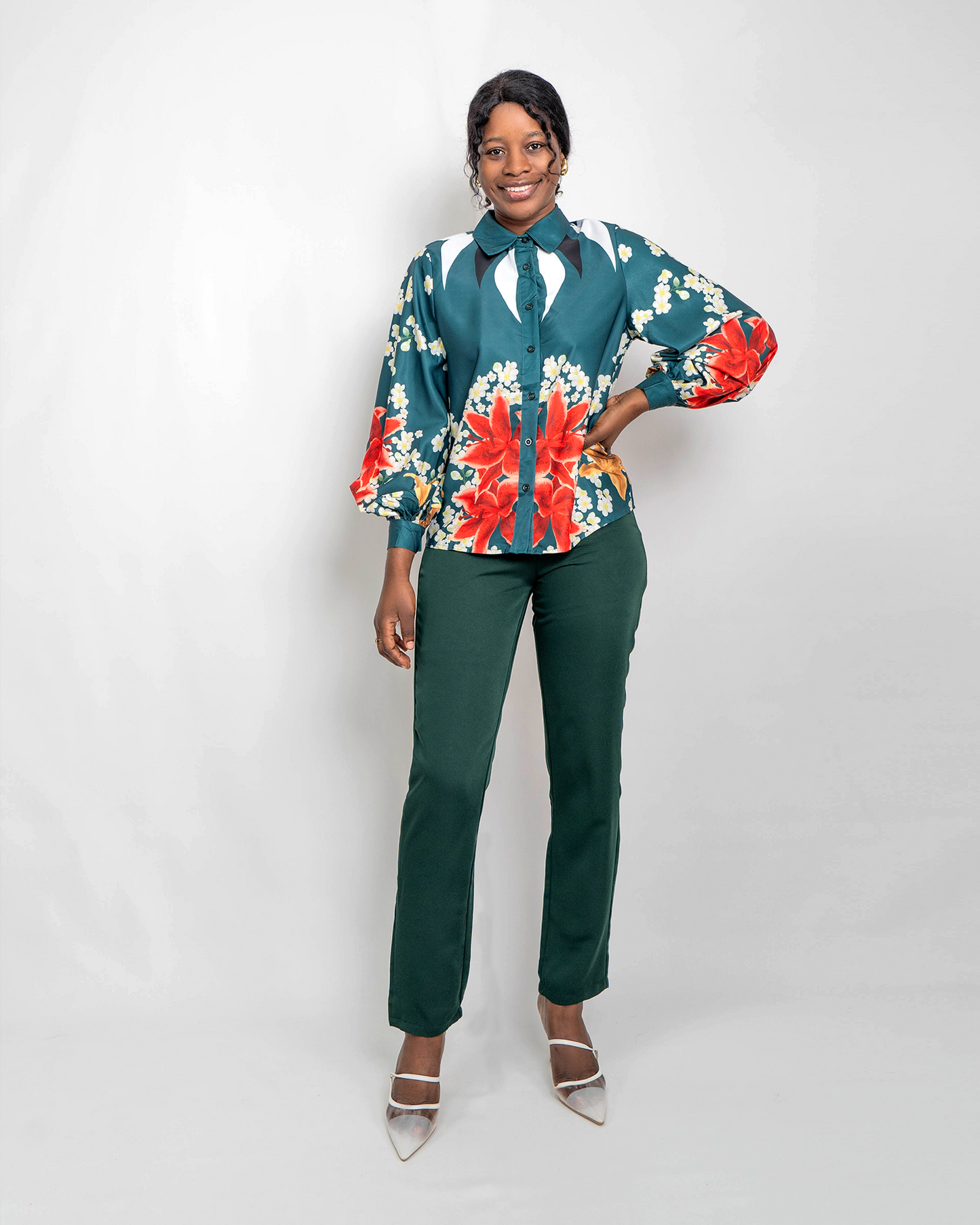 FATO DE PANTALONA COM BLUZA ESTAMPADA (TZ-2782)