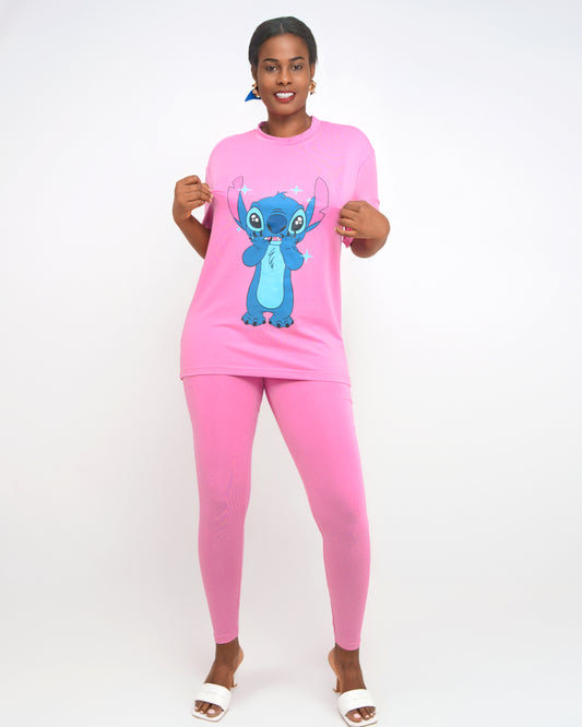FATO DE T-SHIRT E COLÃ (KK35069)