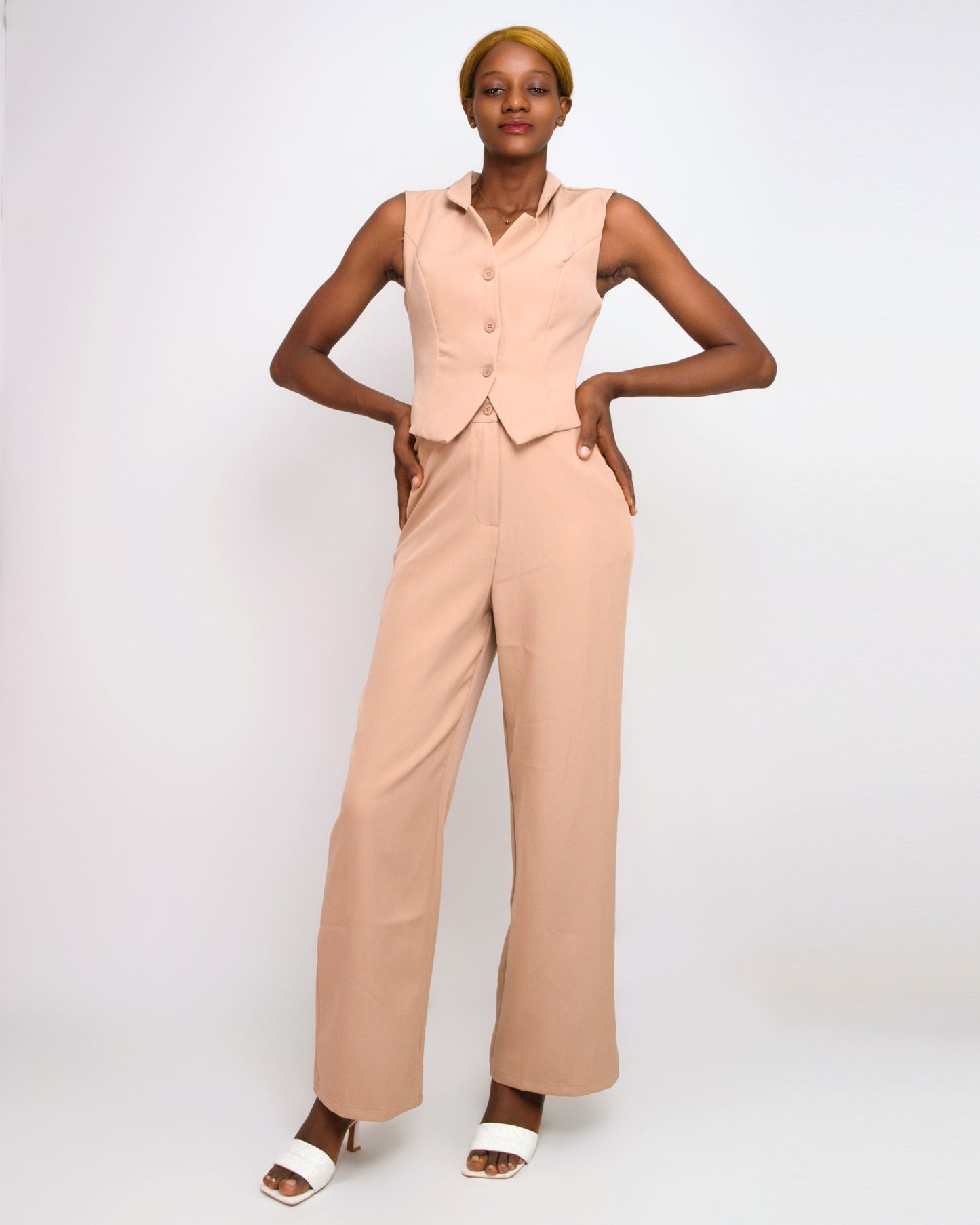 FATO DE PANTALONA COM COLETE (TZ-4103)