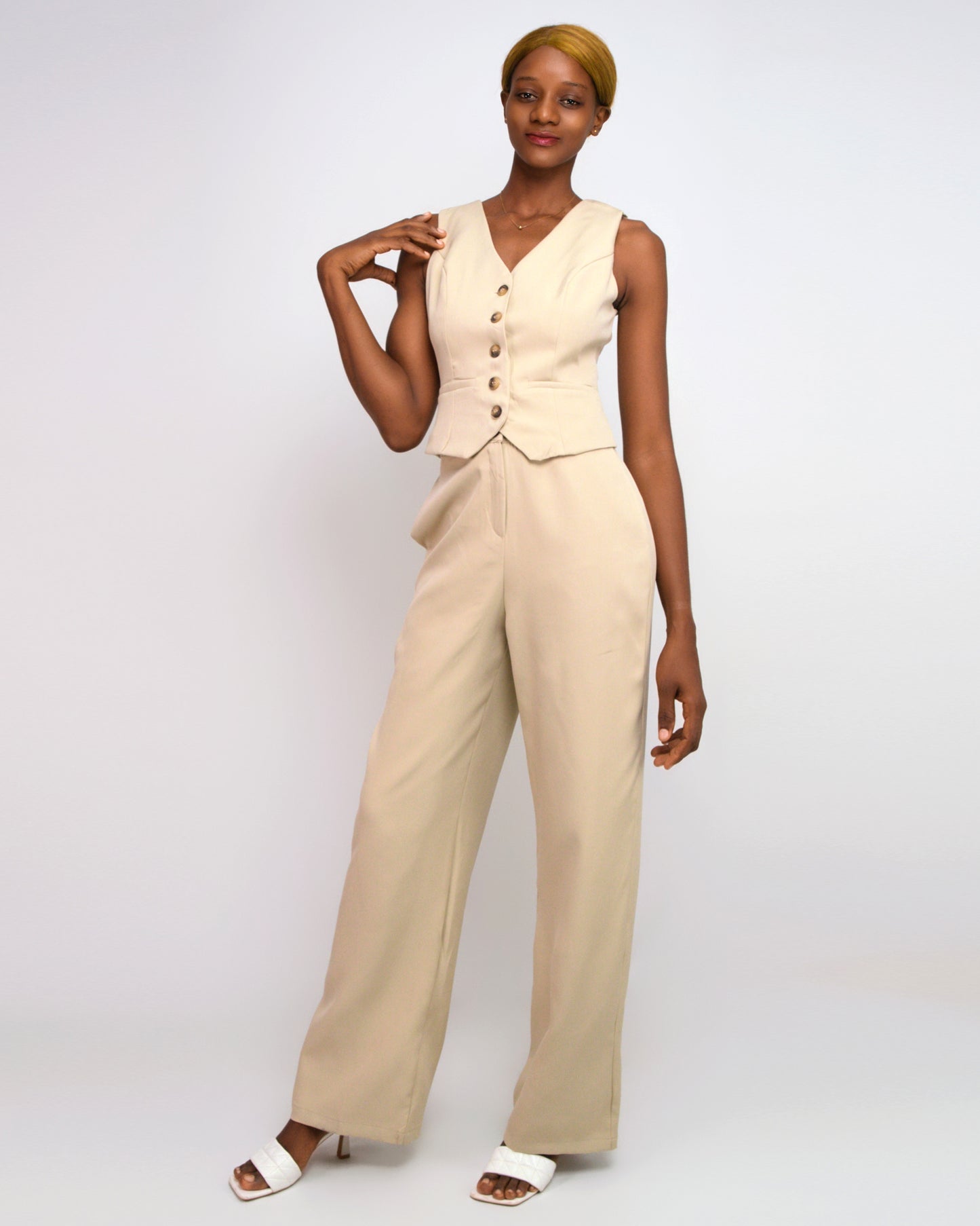 FATO DE PANTALONA COM COLETE (TZ-4104)